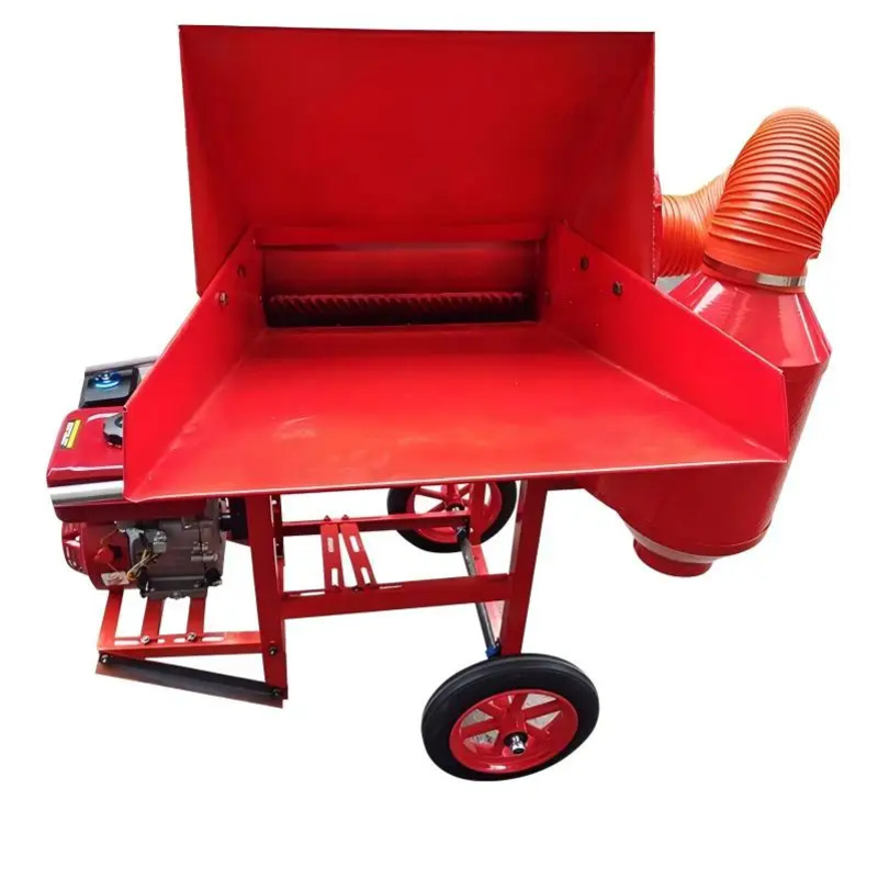 Portable Rice Wheat Beans Mill - Rice Thresher Machine recension och pris