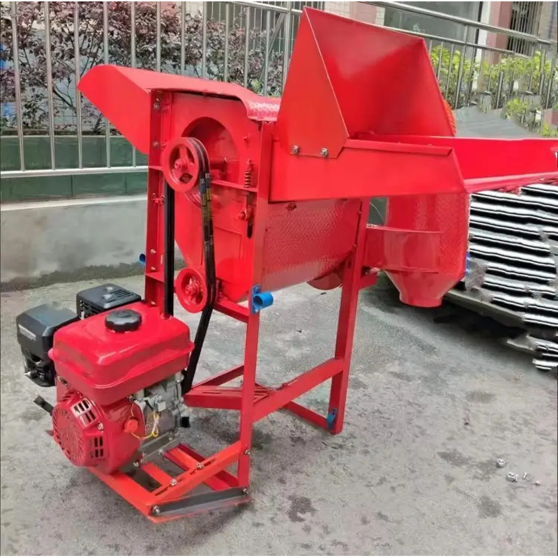 Portable Rice Wheat Beans Mill - Rice Thresher Machine recension och pris