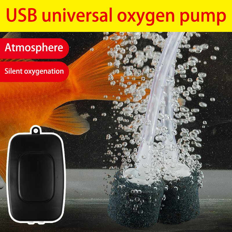 Mini Aquarium Air Pump Kit Oxy - Aquaculture Aerator Pump recension och pris