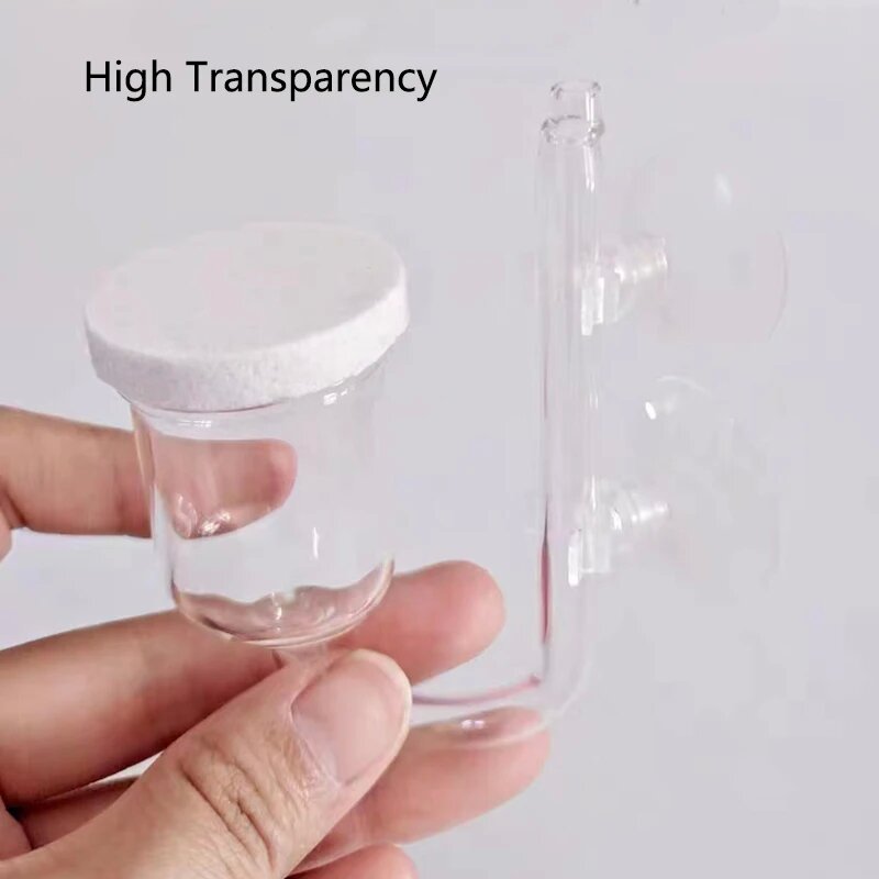 1Set Glass Air Pump Sand Stone - Aquaculture Aerator Pump recension och pris