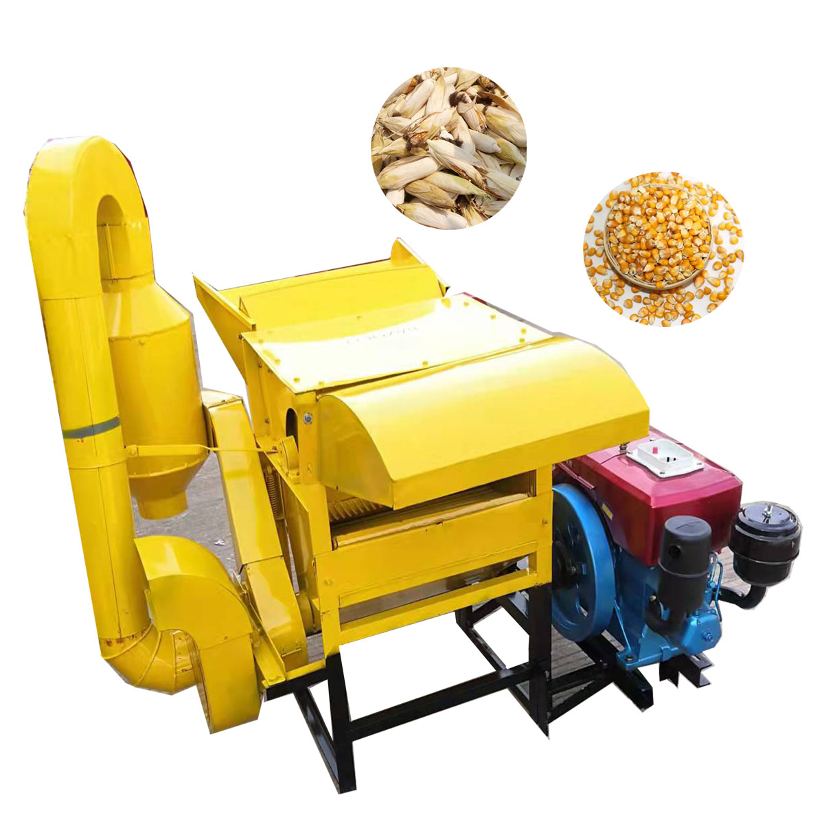 Multifunctional Threshing Mach - Rice Thresher Machine recension och pris