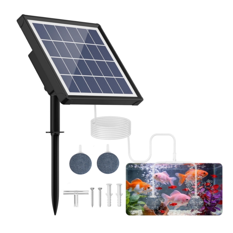 Solar Powered Pond Aerator Sol - Fish Pond Aerator recension och pris