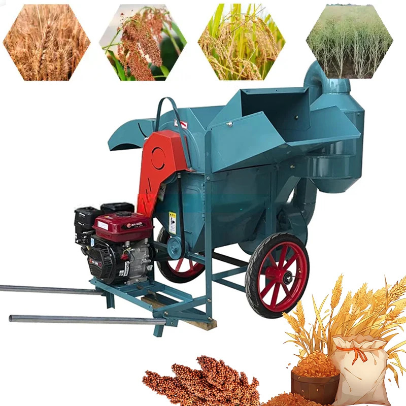 Efficient Wheat Grains Threshi - Rice Thresher Machine recension och pris